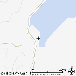 長崎県南松浦郡新上五島町間伏郷205周辺の地図