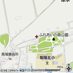 熊本県菊池郡菊陽町原水4652-97周辺の地図