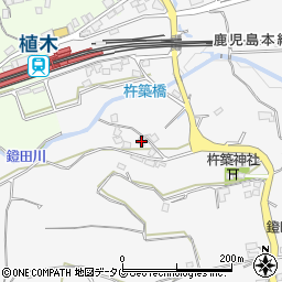 熊本県熊本市北区植木町鐙田582周辺の地図