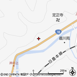 大分県佐伯市直川大字仁田原4071周辺の地図