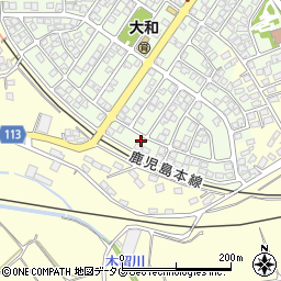 熊本県熊本市北区植木町大和54周辺の地図