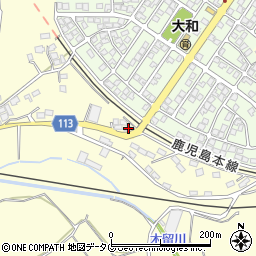 熊本県熊本市北区植木町木留276周辺の地図