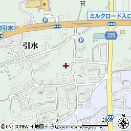 熊本県菊池郡大津町引水858周辺の地図