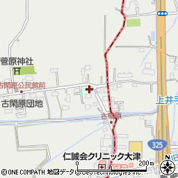 熊本県菊池郡菊陽町原水3520-2周辺の地図