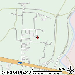 熊本県菊池郡大津町大林1098-1周辺の地図