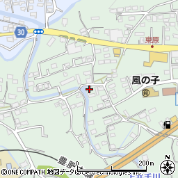 熊本県菊池郡大津町引水970周辺の地図