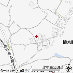 熊本県熊本市北区植木町鐙田1206周辺の地図