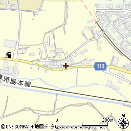 熊本県熊本市北区植木町木留199周辺の地図