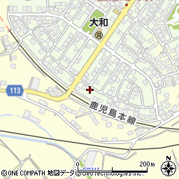 熊本県熊本市北区植木町大和54-6周辺の地図