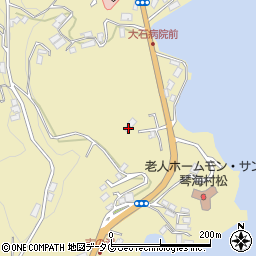 長崎県長崎市琴海村松町368周辺の地図