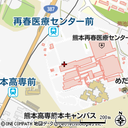 国立病院機構　熊本再春医療センター周辺の地図