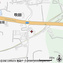 熊本県菊池郡大津町吹田1148周辺の地図