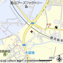 熊本県熊本市北区植木町木留18周辺の地図