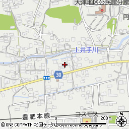 熊本県菊池郡大津町室1039周辺の地図