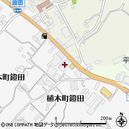熊本県熊本市北区植木町鐙田1465周辺の地図
