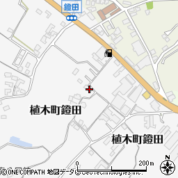 熊本県熊本市北区植木町鐙田1700周辺の地図
