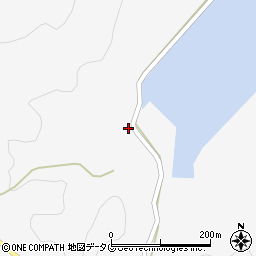 長崎県南松浦郡新上五島町間伏郷217周辺の地図