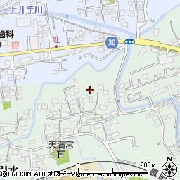 熊本県菊池郡大津町引水459周辺の地図