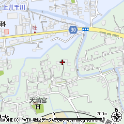 熊本県菊池郡大津町引水456周辺の地図