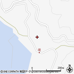 長崎県南松浦郡新上五島町間伏郷905周辺の地図