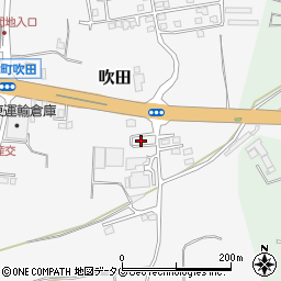 熊本県菊池郡大津町吹田1145周辺の地図