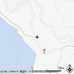 長崎県南松浦郡新上五島町間伏郷907周辺の地図
