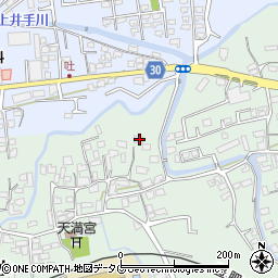 熊本県菊池郡大津町引水454周辺の地図