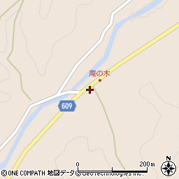 大分県佐伯市直川大字横川3465周辺の地図