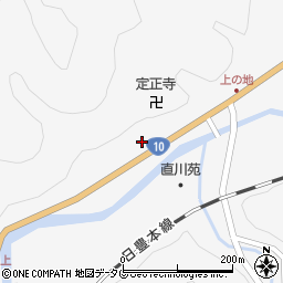 大分県佐伯市直川大字仁田原4063-2周辺の地図