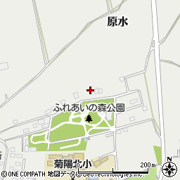 熊本県菊池郡菊陽町原水4652-87周辺の地図