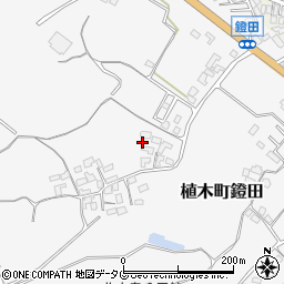 熊本県熊本市北区植木町鐙田1170周辺の地図