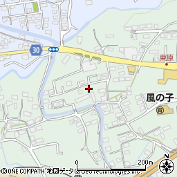熊本県菊池郡大津町引水594周辺の地図