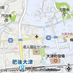 熊本県菊池郡大津町室122-3周辺の地図