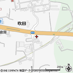 熊本県菊池郡大津町吹田1147周辺の地図