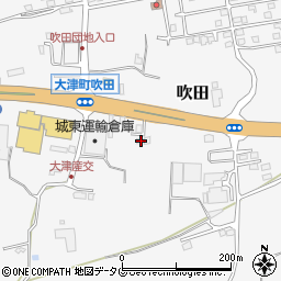 熊本県菊池郡大津町吹田1190周辺の地図