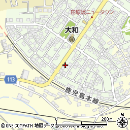 熊本県熊本市北区植木町大和55-6周辺の地図