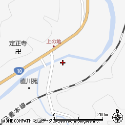 大分県佐伯市直川大字仁田原1158周辺の地図