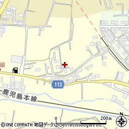熊本県熊本市北区植木町木留176周辺の地図