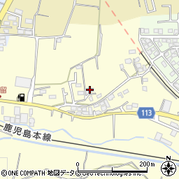 熊本県熊本市北区植木町木留176周辺の地図