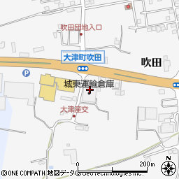 熊本県菊池郡大津町吹田1123周辺の地図