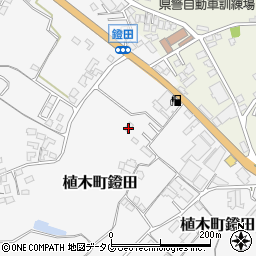 熊本県熊本市北区植木町鐙田1453周辺の地図