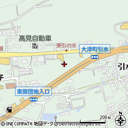 熊本県菊池郡大津町引水730周辺の地図