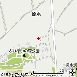 熊本県菊池郡菊陽町原水4652-188周辺の地図
