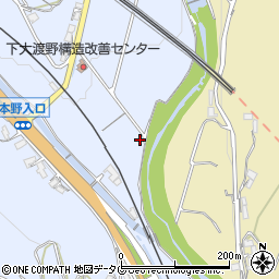 長崎県諫早市下大渡野町509周辺の地図