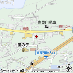 熊本県菊池郡大津町引水704周辺の地図