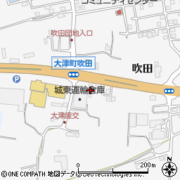 熊本県菊池郡大津町吹田1192周辺の地図