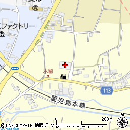熊本県熊本市北区植木町木留126周辺の地図