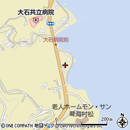 長崎県長崎市琴海村松町356周辺の地図
