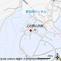 熊本県熊本市北区植木町上古閑周辺の地図