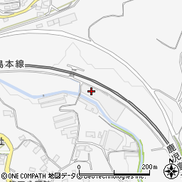 熊本県熊本市北区植木町鐙田828周辺の地図
